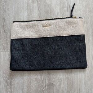 Kate Spade Two-Tone Leather Pouch